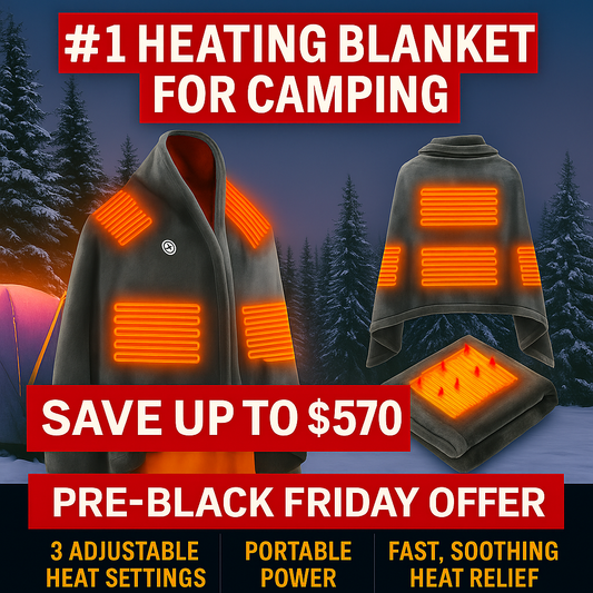 Heated Blanket - Stay Warm While Camping