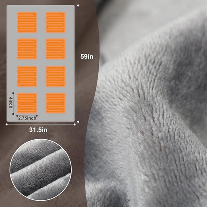 Heated Blanket - Stay Warm While Camping