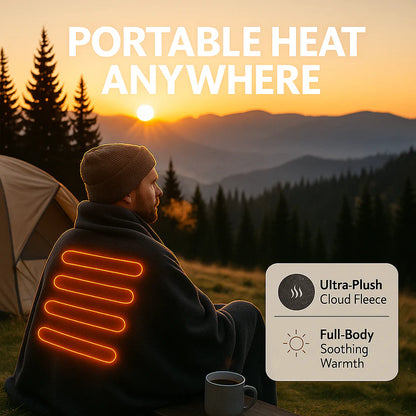 Heated Blanket - Stay Warm While Camping